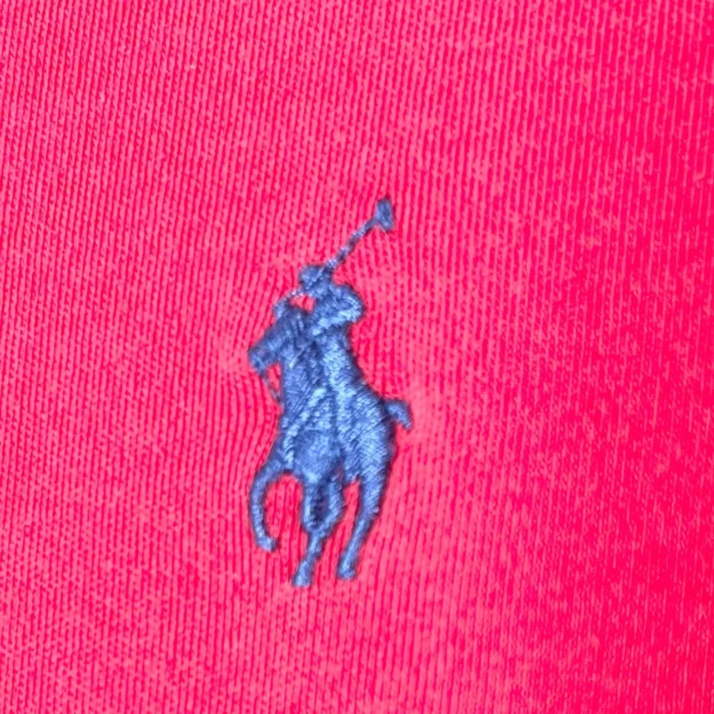 Polo by Ralph Lauren Men's Red Polo Shirt Size XL Custom Fit